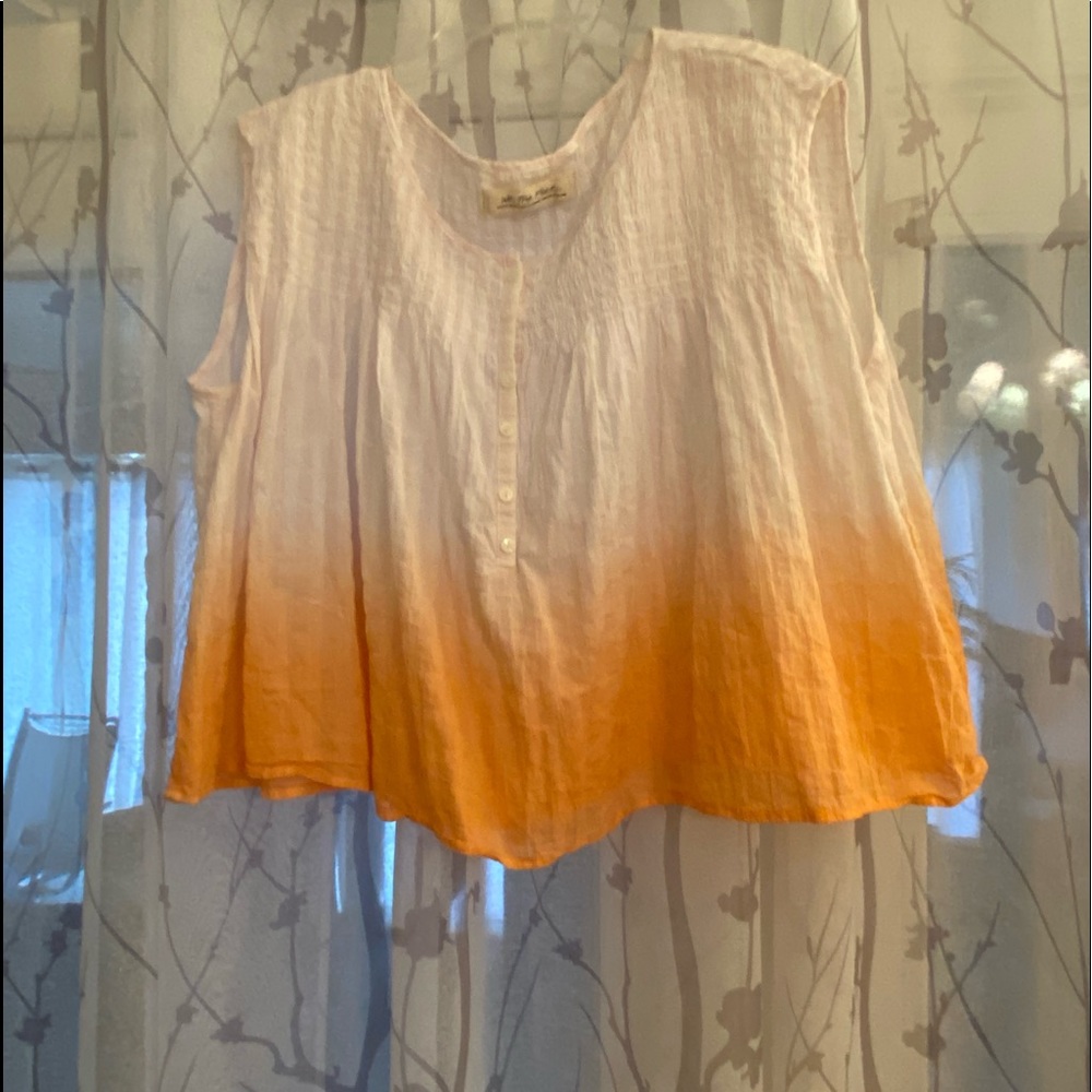 Free People OS fits most Ombré summer top